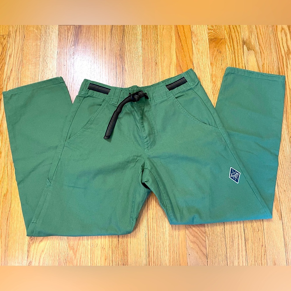 Prana Men's Voyaged Pant in Olive-Ivy-Green NWT
